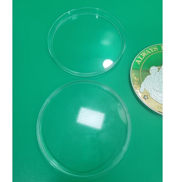 Always Remember 9/11-2021-100 mm Gold & Silver-Plated Coin & 4 Swarovski Crystal - Picture 5 of 6